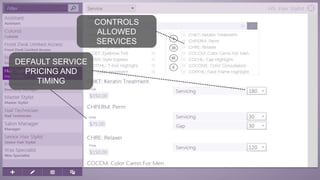 speaktme.com
CONTROLS
ALLOWED
SERVICES
DEFAULT SERVICE
PRICING AND
TIMING
 