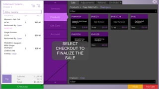 speaktme.com
SELECT
CHECKOUT TO
FINALIZE THE
SALE
 