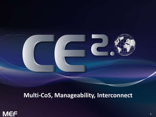5 
Multi-CoS, Manageability, Interconnect 
 