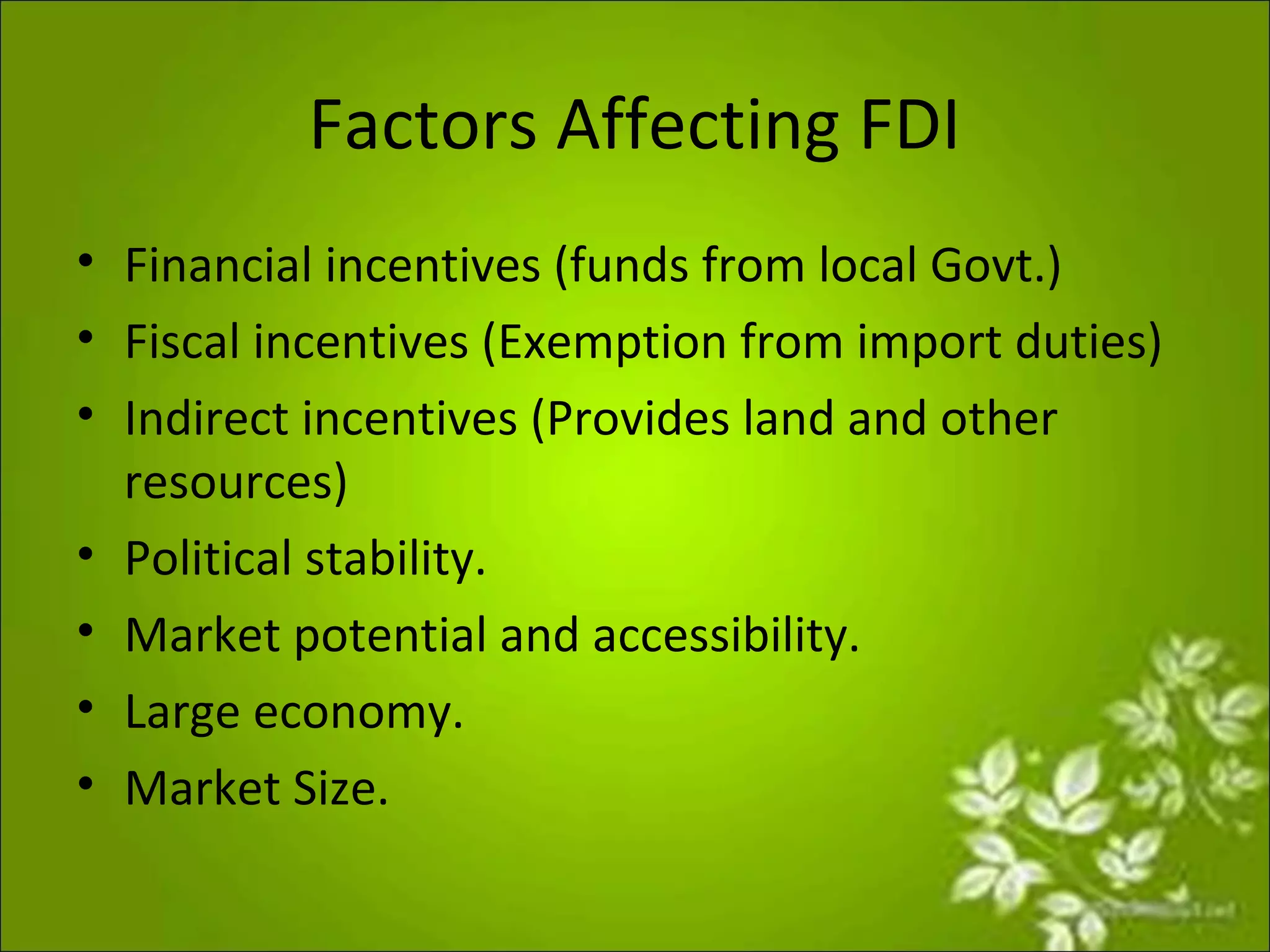 Me fdi and fii in india | PPT