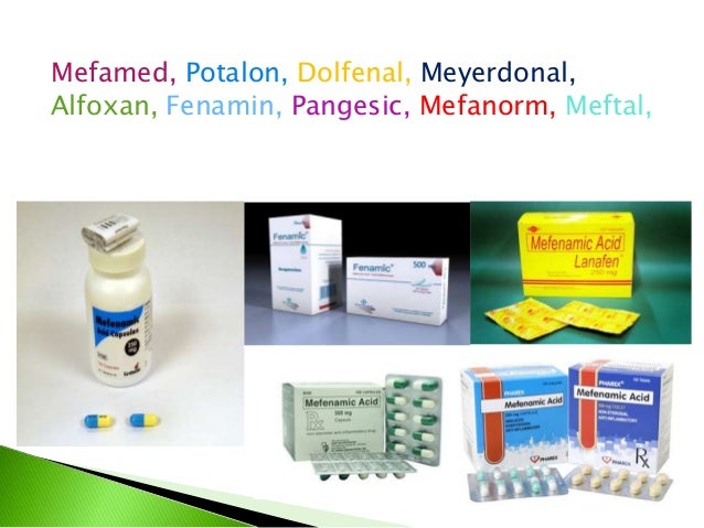 Dolfenal Mefenamic Acid