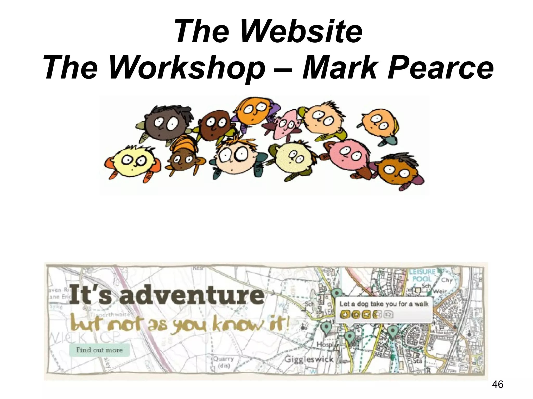 The Website The Workshop – Mark Pearce 