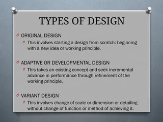 Devices Variant Design MEG 302 - LECTURE 1.pptx design of machine element | PPTX