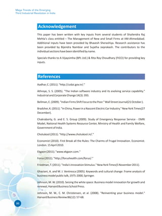Mega trends of the emerging third industrial revolution in india | PDF
