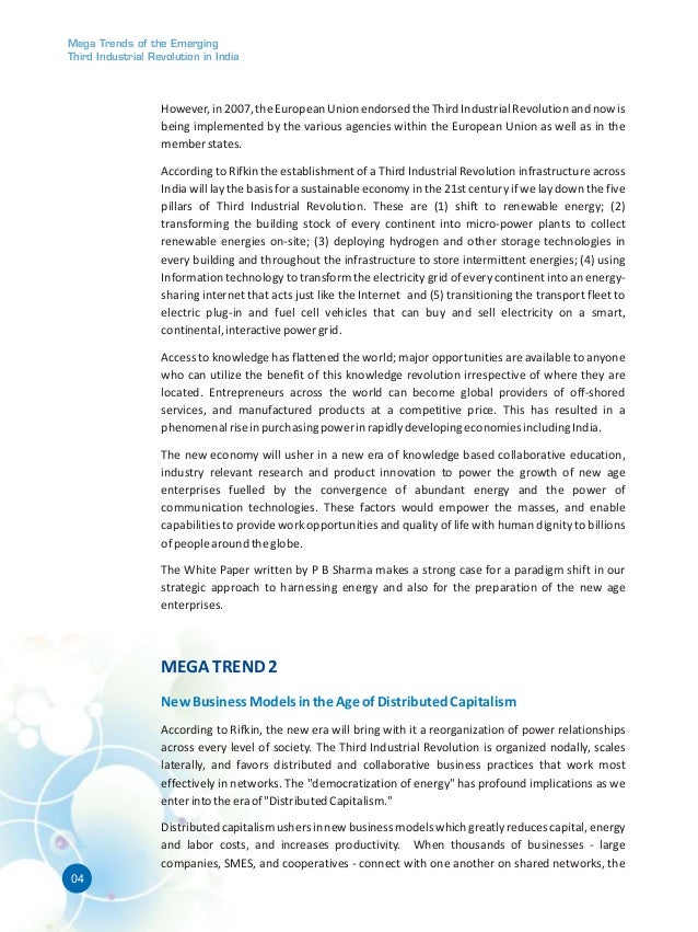 industrial revolution research paper industrial