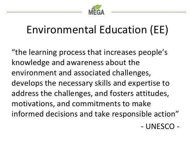 Environmental education