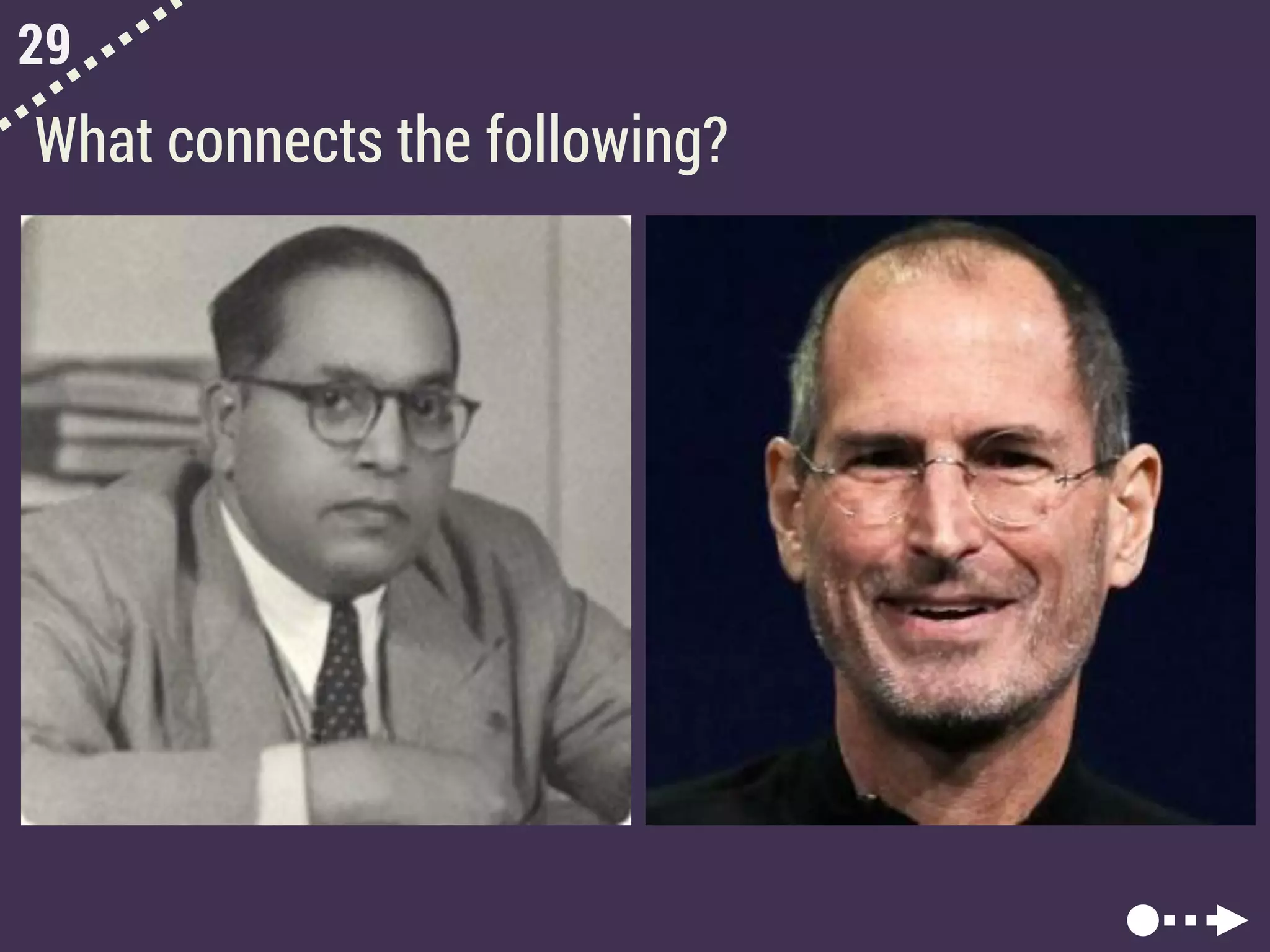 29
What connects the following?
 