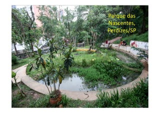 Parque	
  das	
  
Nascentes,	
  
Perdizes/SP	
  
 