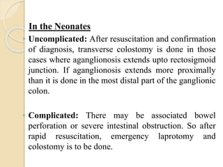 Megacolon Disease in Children | PPTX