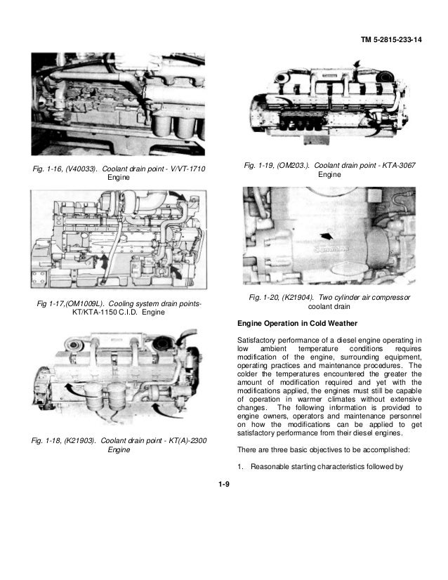 Work Shop Manaul CUMMINS MODEL NTA 855 L4