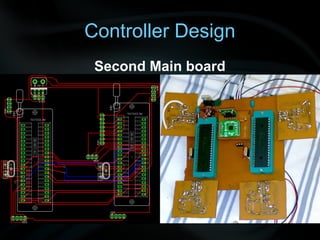 Controller Design
 Second Main board
 