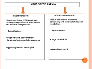 Megaloblastic anemia | PPTX