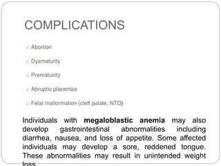 Unit 3: Megaloblastic anemia | PPT