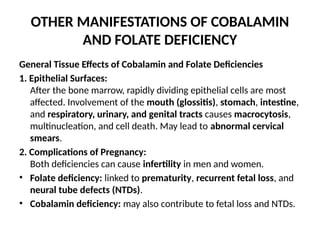 Comprehensive Overview of Megaloblastic Anemia: Causes, Biochemistry ...