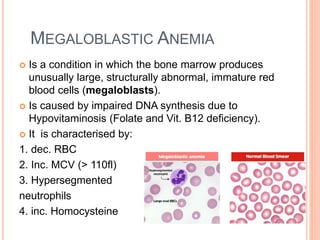 Megaloblastic anemia treatment | PPT