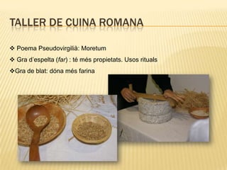 Grad’espelta (far) : té méspropietats. Usos rituals