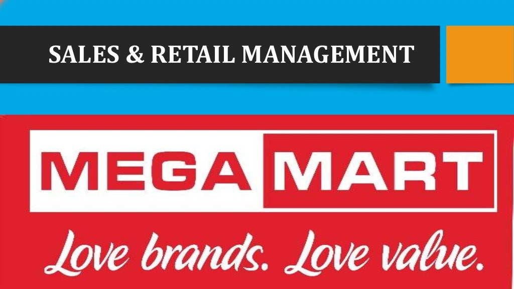 Mega mart sales and retail management