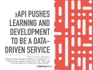 Data Strategy and xAPI | PDF