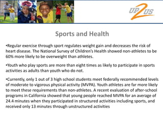 Youth Sports “Revitalizers”