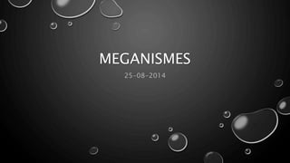 MEGANISMES 
25-08-2014 
 