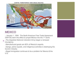 1950s: boom in foreign investment & the development of steel & automobiles.