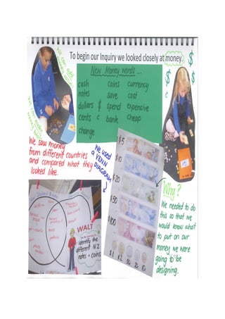 Megan's inquiry book
