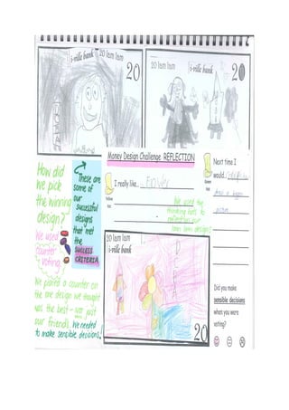 Megan's inquiry book