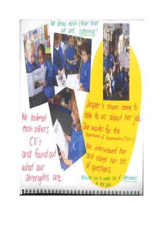 Megan's inquiry book