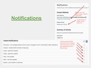 Notifications
 