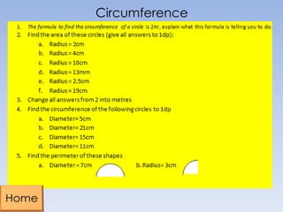 Circumference
 