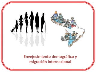 Envejecimiento demográfico y
migración internacional
 