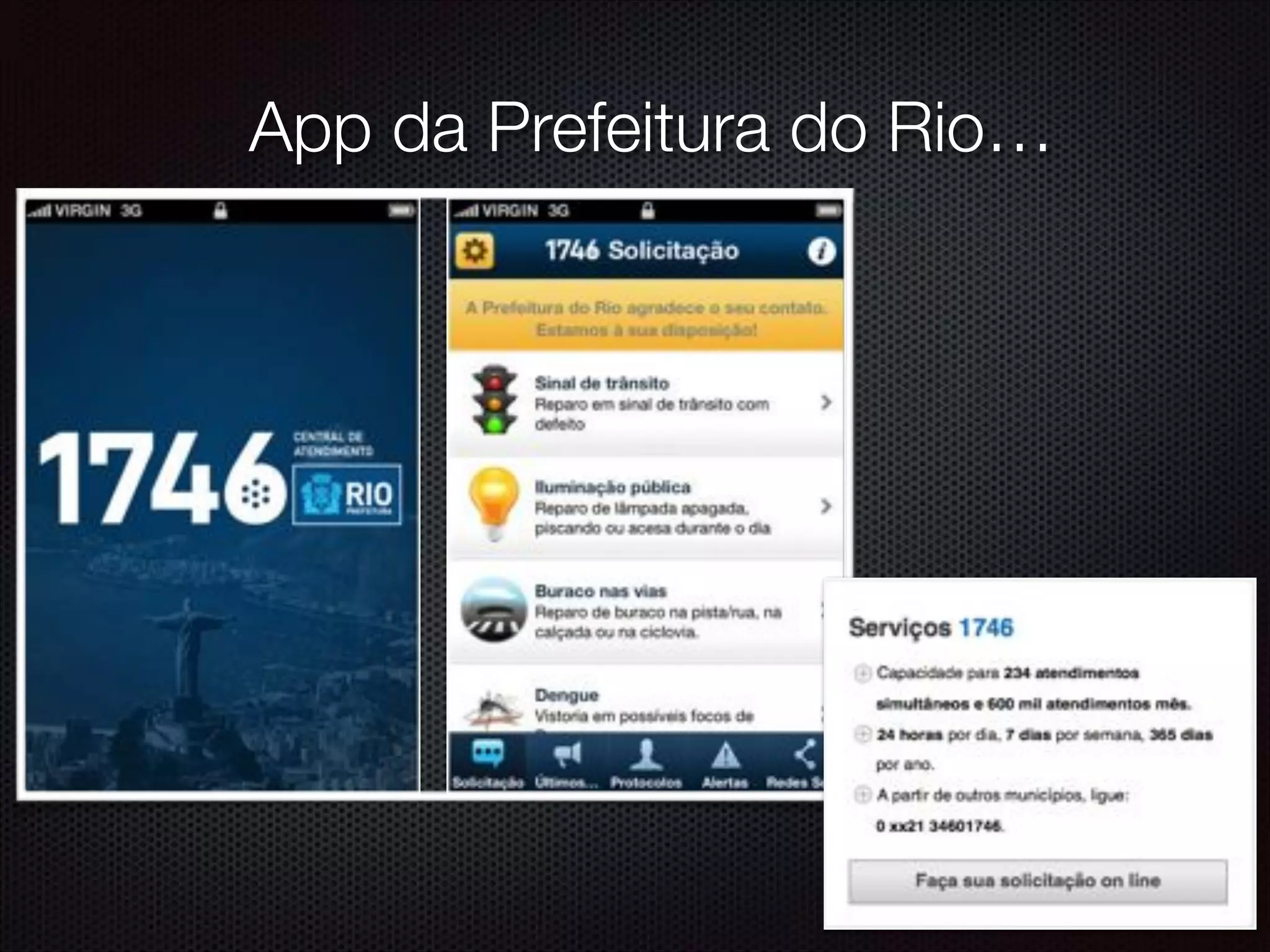 App da Prefeitura do Rio…
 