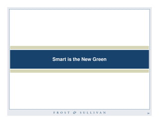 Smart is the New Green




                         34
 