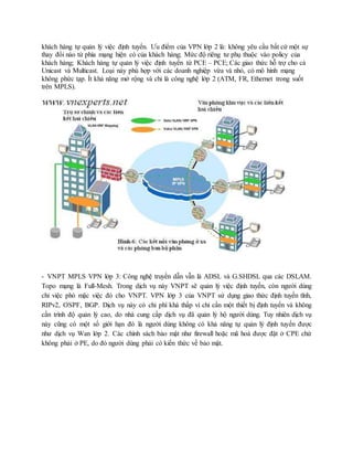 Hoạt động của MPLSVPN 