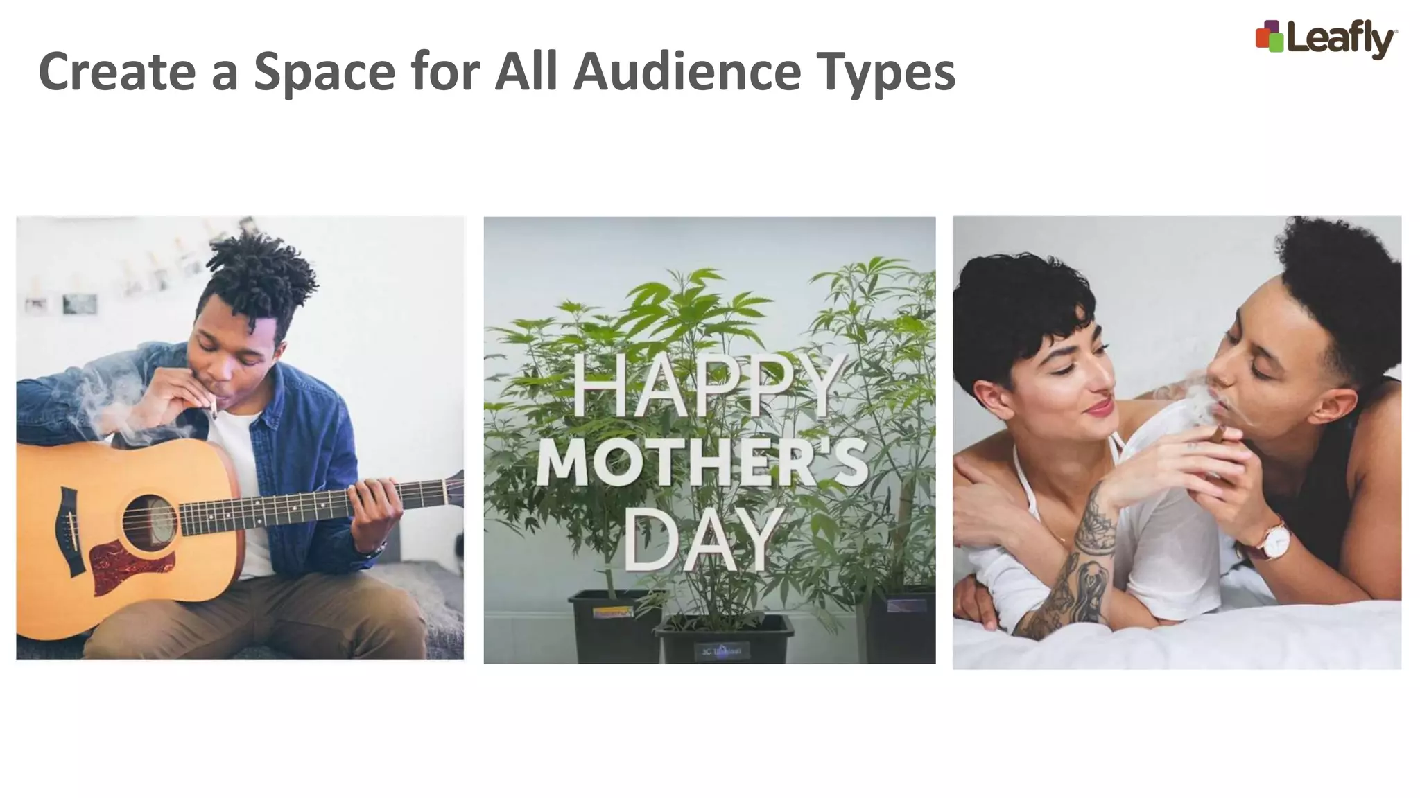 Create a Space for All Audience Types
 