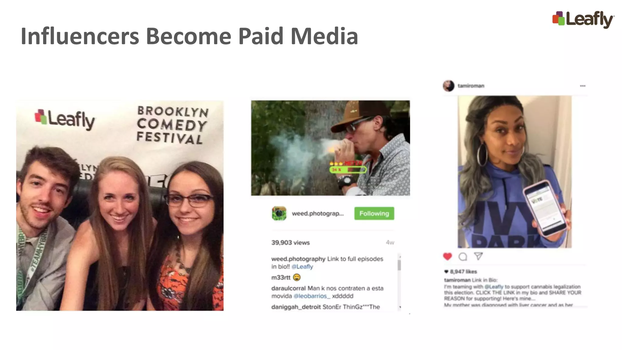 Influencers Become Paid Media
 