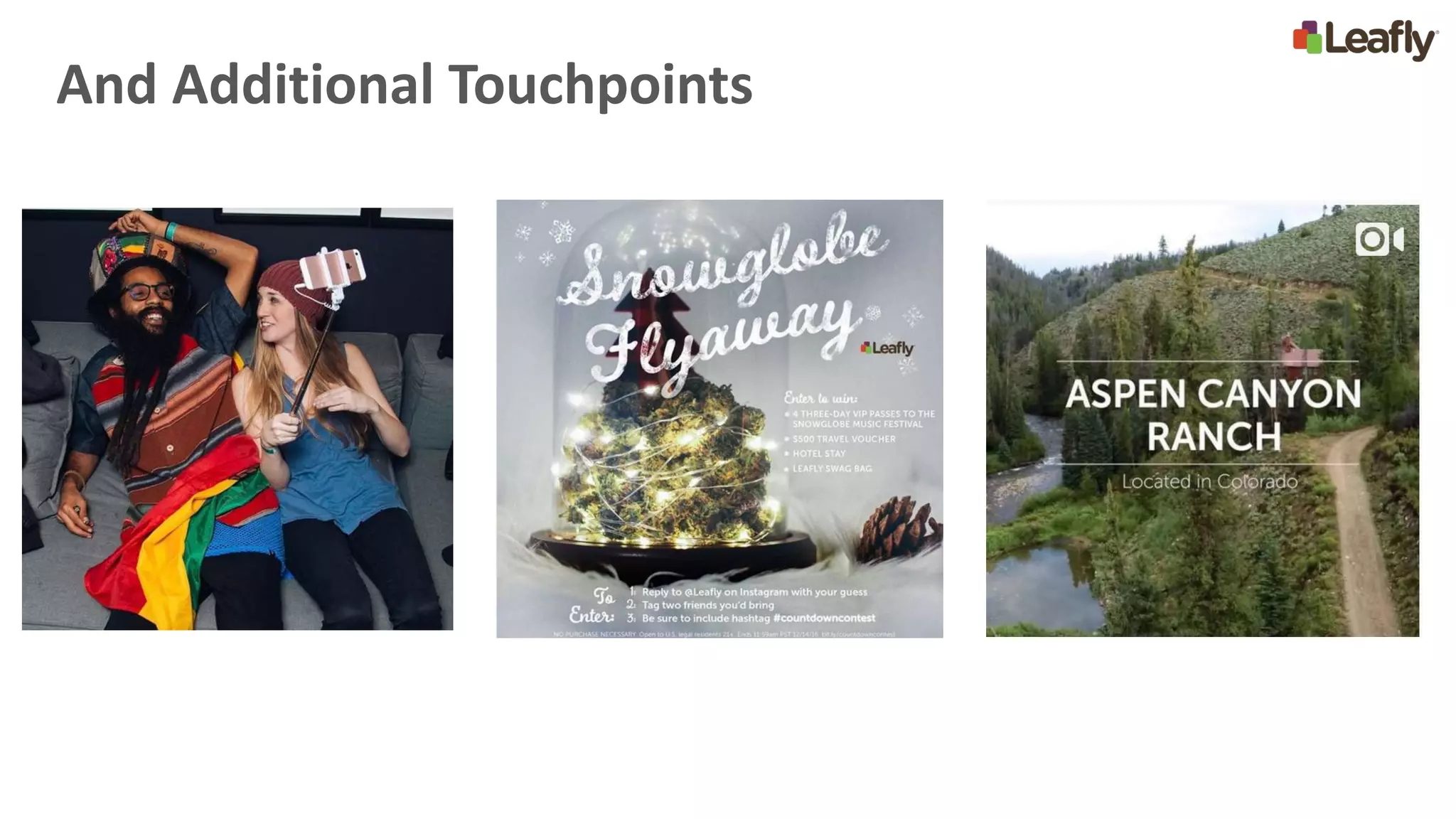 And Additional Touchpoints
 