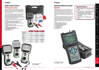 Megger Electrical Testing Instruments - Cable Fault Locators, High ...