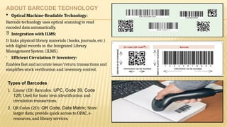 Implementation of Barcode in Academic Libraries.pptx