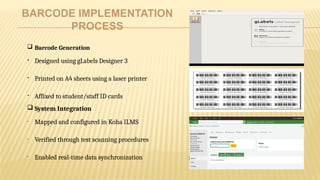 Implementation of Barcode in Academic Libraries.pptx