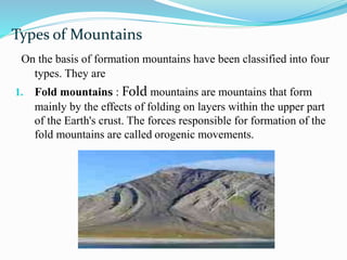 Major Relief Features Of the Earth | PPTX