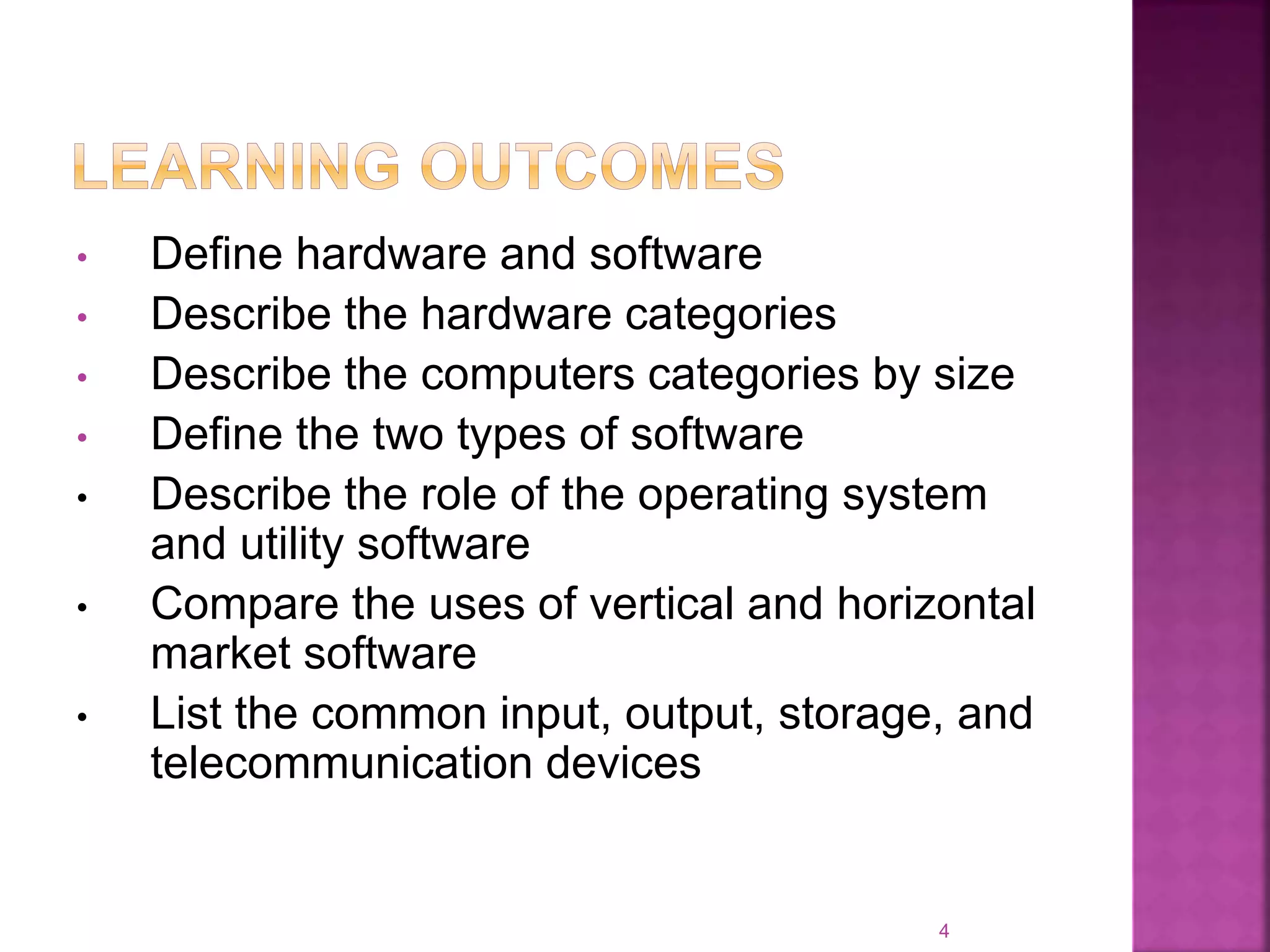 hardware & software | PPTX