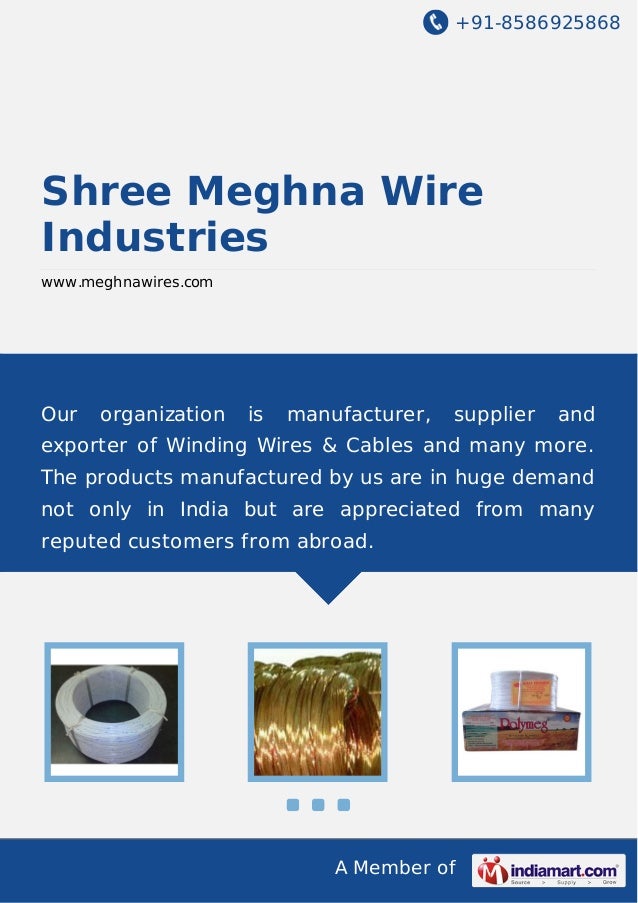 Shree Meghna Wire Industries, Bengaluru, Submersible Winding Wires
