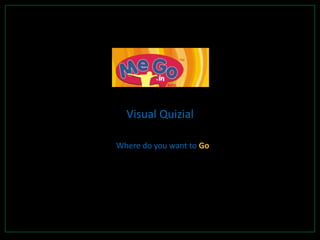 Visual Quizial Where do you want to Go  