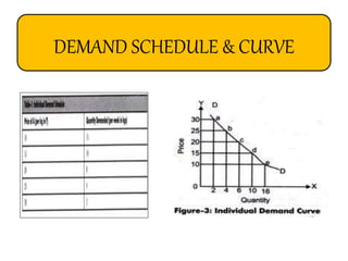 DEMAND SCHEDULE & CURVE
 
