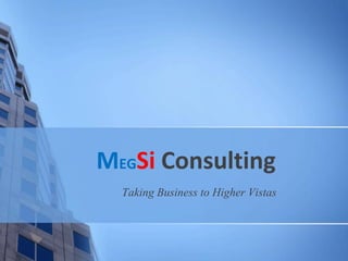 MEGSi Consulting
  Taking Business to Higher Vistas
 