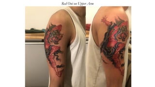 Red Oni on Upper Arm
 