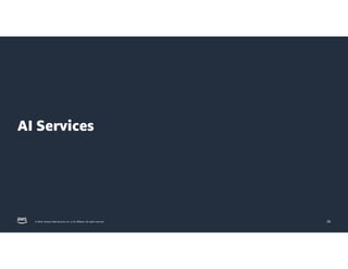 Chicago AWS Solutions Architect Mehdy Haghy recaps the new AI/ML ...