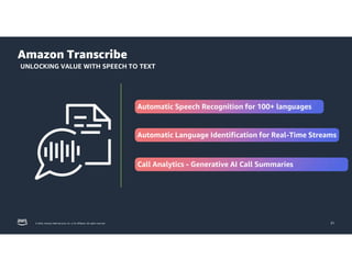 Chicago AWS Solutions Architect Mehdy Haghy recaps the new AI/ML ...