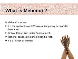 Mehendi Proverb Mehendi | PPSX